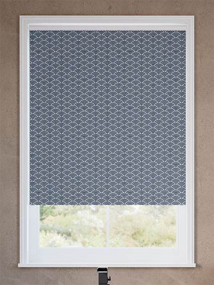 波 夜 ロールスクリーン サムネイル写真