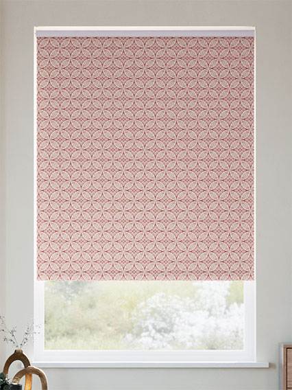 鳥結び 茜 ロールスクリーン サムネイル写真