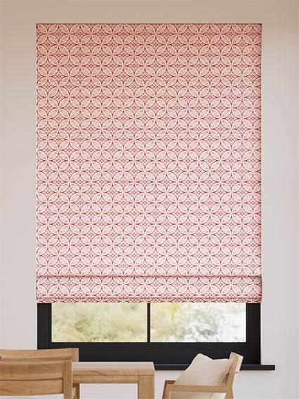 鳥結び 茜 ローマンシェード サムネイル写真