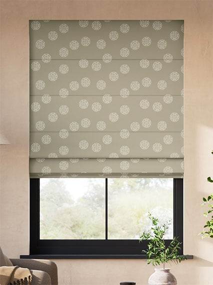 和蝶 亜麻 ローマンシェード サムネイル写真