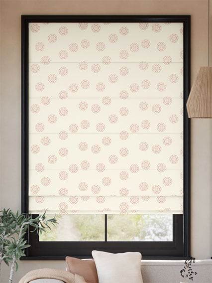 和蝶 紅赤 ローマンシェード サムネイル写真