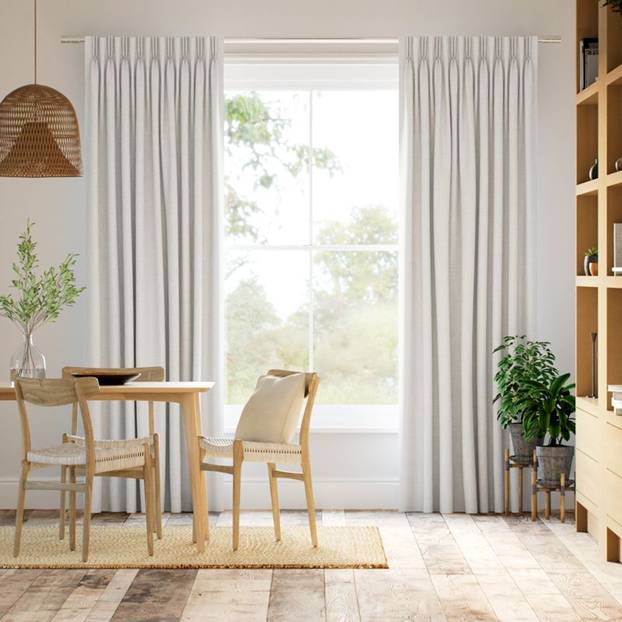 コトル ナチュラルホワイト カーテン サムネイル写真