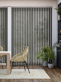 採光ナチュラルバーチカルブラインド | 優しい光でお部屋を満たす縦型