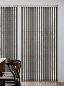 遮光 クラビ チャコール 縦型ブラインド サムネイル写真