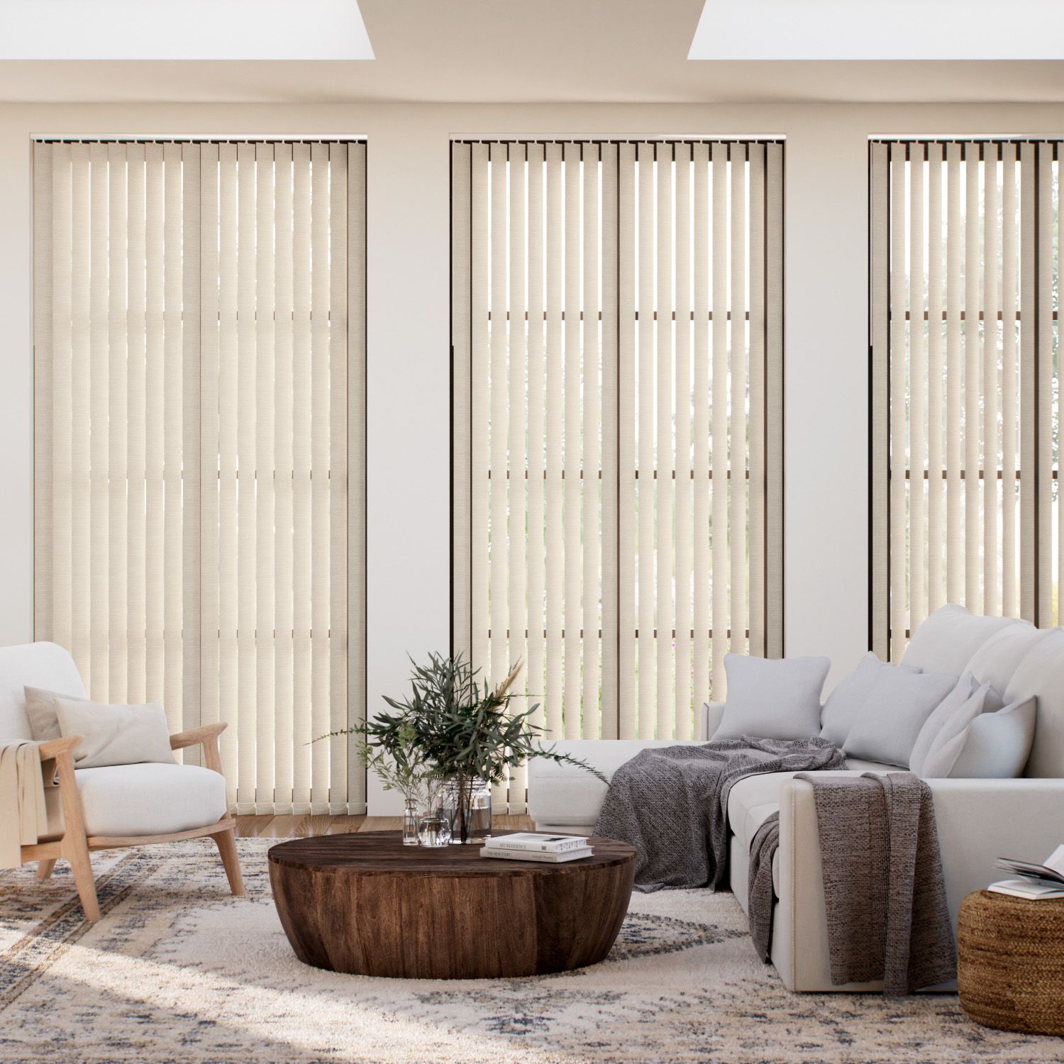 クラビ メープル バーチカル ブラインド