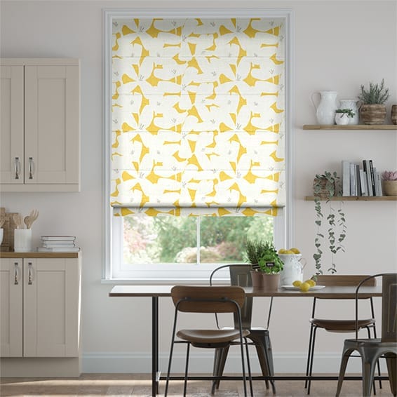 クッカ　ハニー ローマンシェード