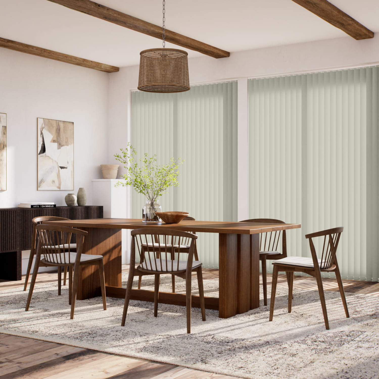 【新品】バーチカルカーテン 遮光リネン シャンパン バーチカルブラインド