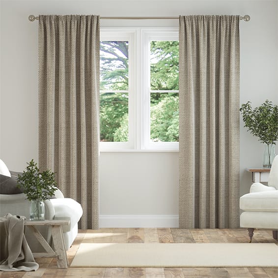 リネン　ホップサック カーテン