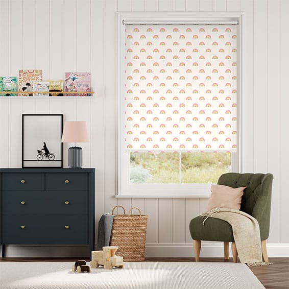 遮光リトル・アーチ レインボー ロールスクリーン