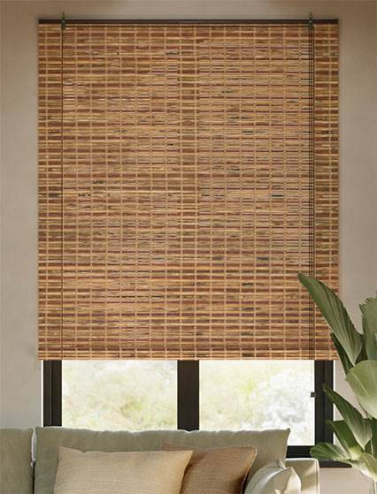 ロレト チェストナッツ Roll Up Woven Wood サムネイル写真