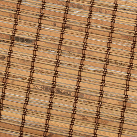 ロレト ウォールナット すだれ ローマンシェード