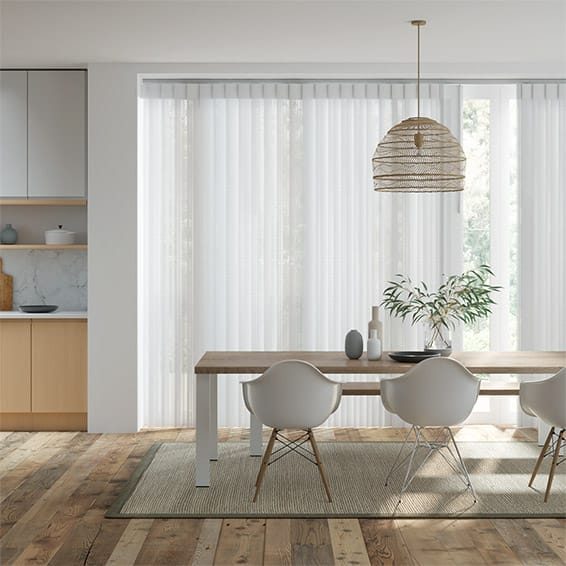 ジアス バーチカルブラインド 2200×650 ホワイト 数ヶ月使用美品