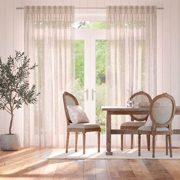 ルミエ　アリエル　チェリーブロッサム　裏地なし カーテン サムネイル写真