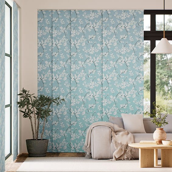 マデリン・リネン・ダックエッグ パネルブラインド