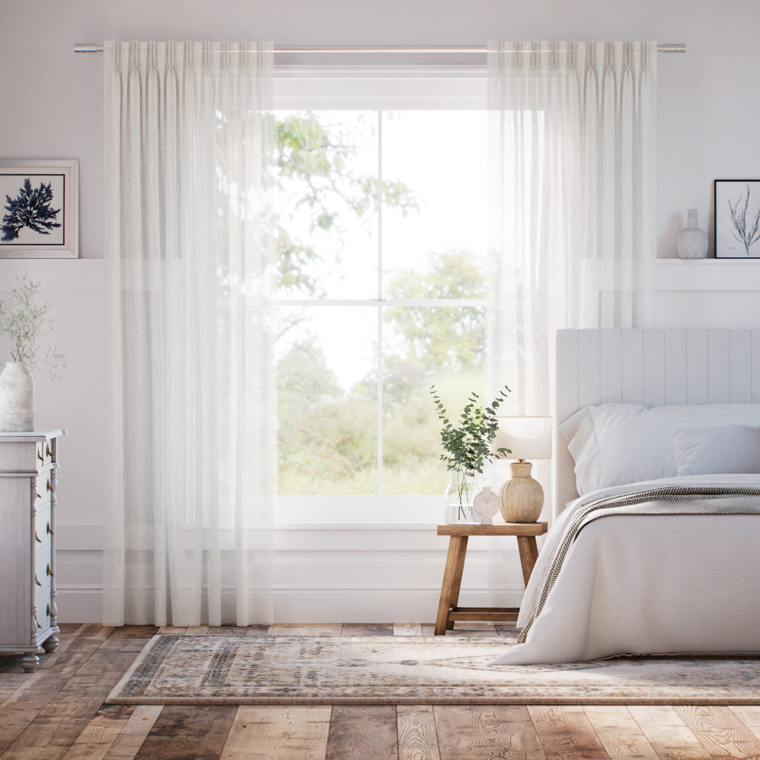 しらゆき レース カーテン