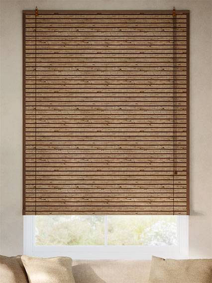 マニラ シダー＆デメララ Roll Up Woven Wood サムネイル写真