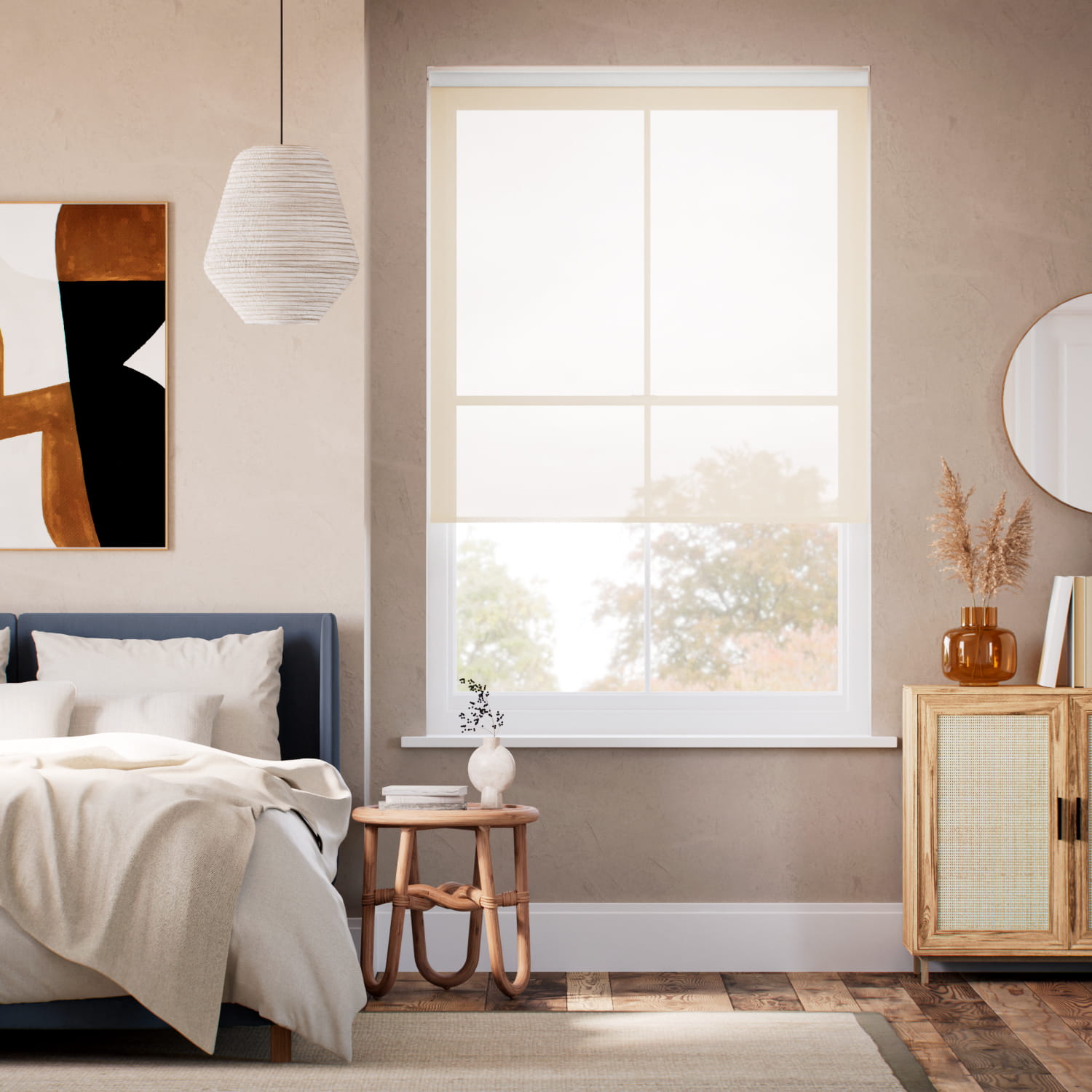 メロー クリーム ロールスクリーン