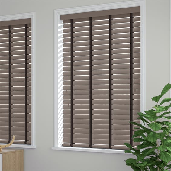 メトロポリタン クレイ＆エスプレッソ ウッドブラインド