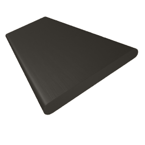 メトロポリタン スチールグレー ウッドブラインド サンプルの写真