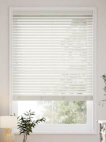 メトロポリタン シンプルホワイト ウッドブラインド サムネイル写真