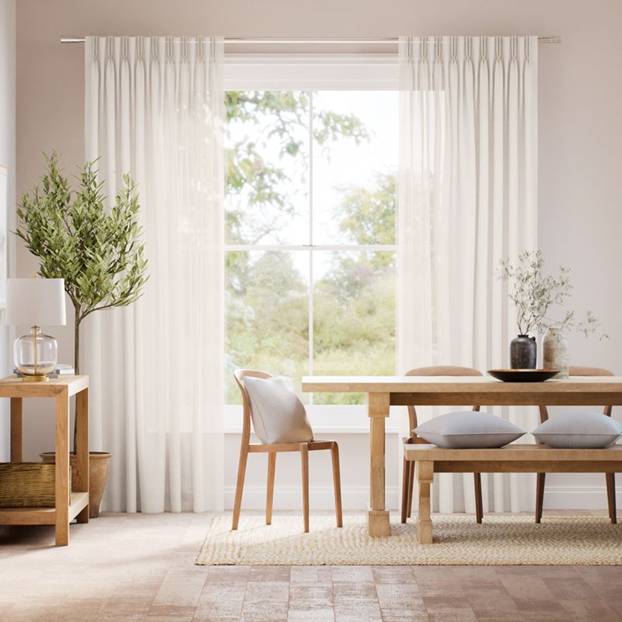 ミハス ホワイトダヴ カーテン サムネイル写真