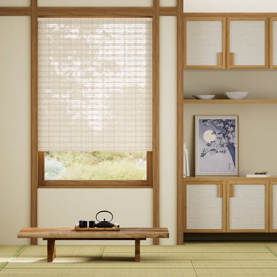 ワンタッチ電動 モレノ バーチ ロールスクリーン