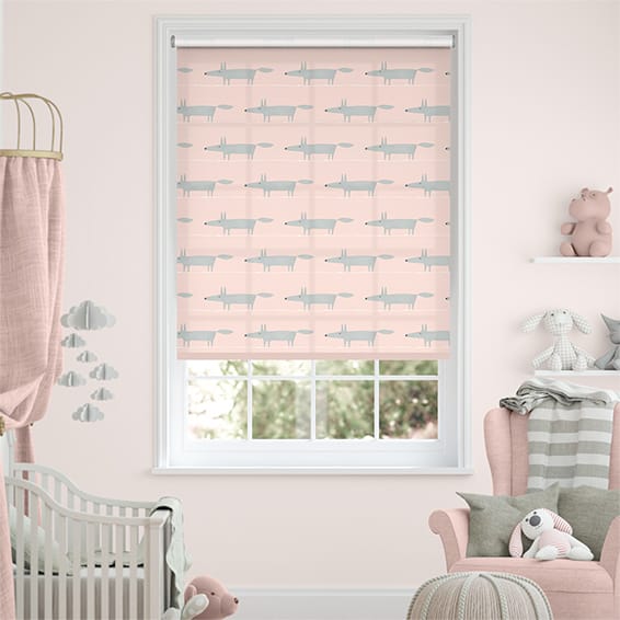 ミスターフォックス・ミニ　ローズ ロールスクリーン