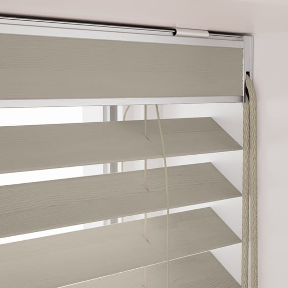 ナチュラル バーチグレー ウッドブラインド