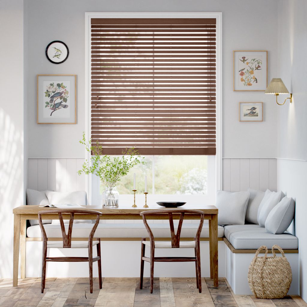 ナチュレ ダークピーカン ウッドブラインド