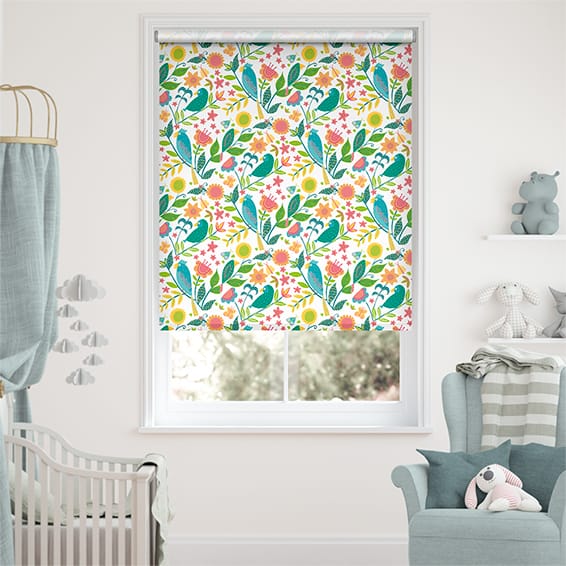 ポリー＆フレンド　トロピカル ロールスクリーン