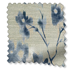ルネサンスシルク調　ブルーベリー カーテン 見本の写真