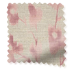 ルネサンスシルク調　ブラッシュピンク ローマンシェード サンプルの写真