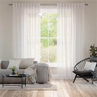 リズムボイル　アークティックホワイト カーテン サムネイル写真