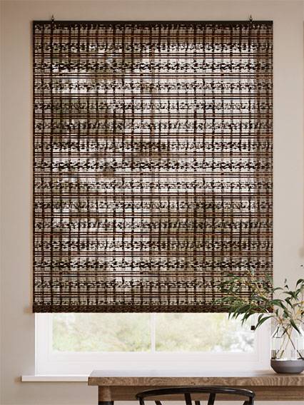 ロザリオ ウォールナット Roll Up Woven Wood サムネイル写真