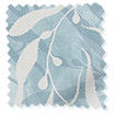 防水・遮光 シーケルプ ブルー ロールスクリーン 見本の写真