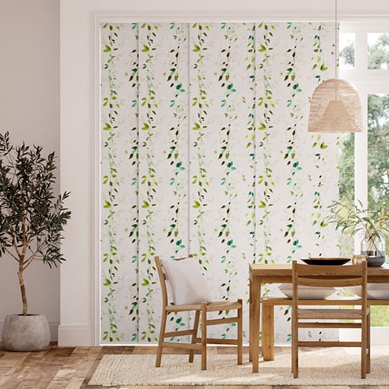 シークレットガーデン・ブルーグラス パネルブラインド