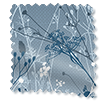 セプテンバーメドウ　スモークブルー ロールスクリーン サンプルの写真