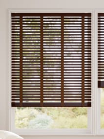 ブラインド ダークブラウン ウッドブラインド ダークブラウン（K-18）/ MADOROMI – 【セキカグ