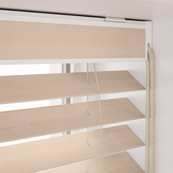 シンプル ヌード ウッドブラインド