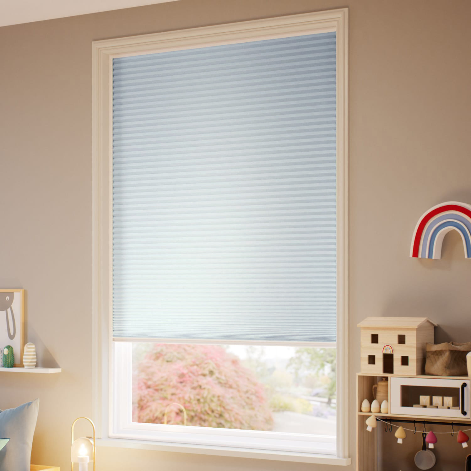 スリム】完全遮光パーフェクトシェード ブルーヘイズ