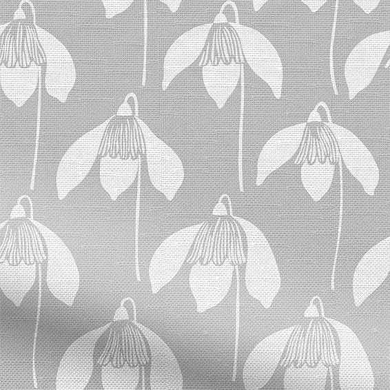 スノードロップ ダヴグレー ロールスクリーン