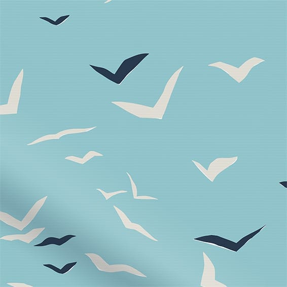 防水・遮光　セイルアウェイ　スカイブルー ロールスクリーン 防水・遮光セイルアウェイスカイブルー ロールスクリーン