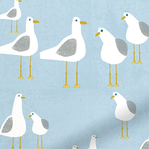 防水・遮光 シーガル ブルーヘイズ ロールスクリーン