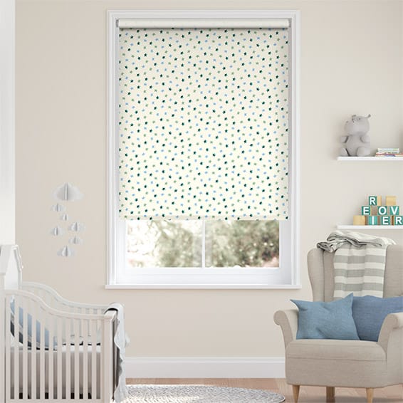 スターリースカイ  マルチブルー ロールスクリーン