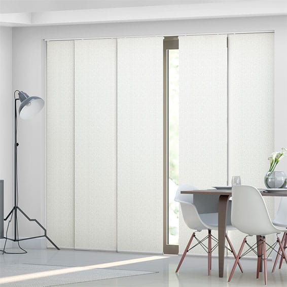 スタティック アイボリー バーチカル・パネルブラインド