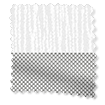 スタティック 遮光ホワイト＆モダングレー ダブルロールスクリーン サンプルの写真