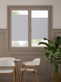 【窓貼りタイプ】遮光 プラチナム プリーツスクリーン サムネイル写真