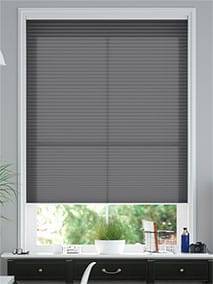 【窓貼りタイプ】採光 アンスラサイト コードレス ハニカム Stick2Fit Pleated サムネイル写真