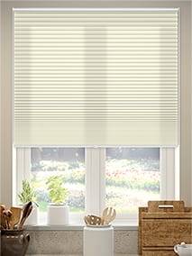 【窓貼りタイプ】採光 クロテットクリーム コードレス ハニカム Stick2Fit Pleated サムネイル写真