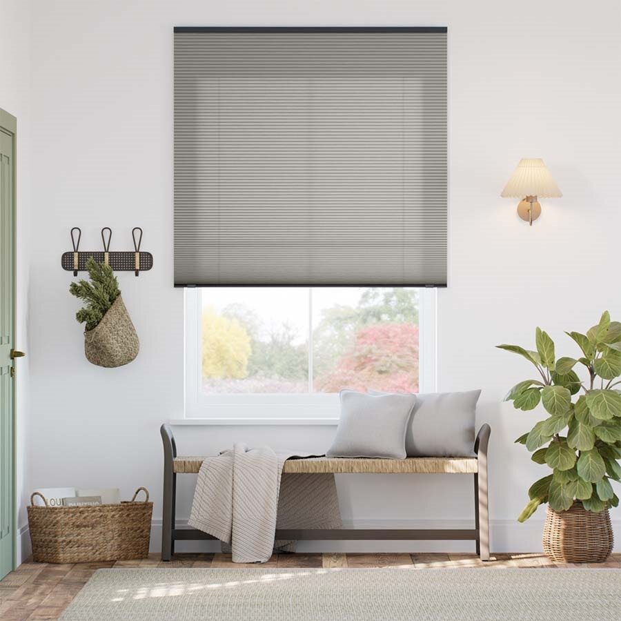 【窓貼りタイプ】採光 ジンク コードレス ハニカム シェード